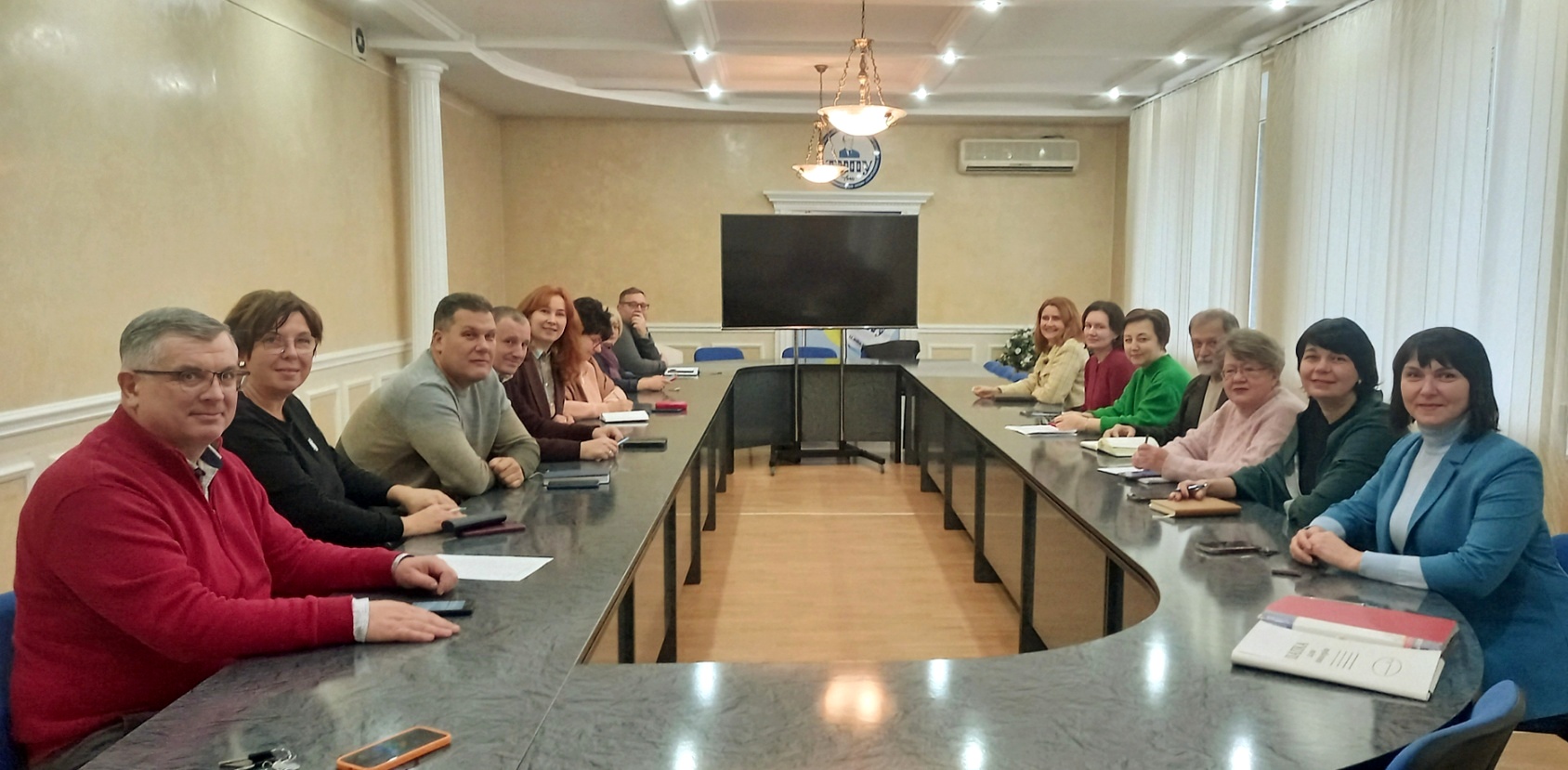 Учасники засідання науково-методичної ради 